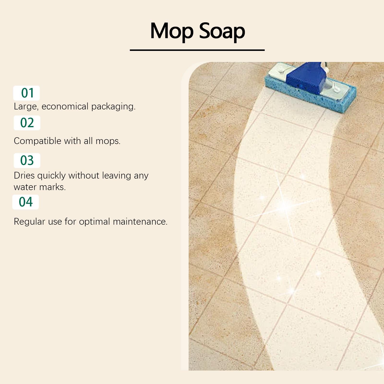 Jakehoe Household Floor Cleaner Gentle Stain Removal Fresh Scent Tile Wood Floor Brightening Special Mopping Solution