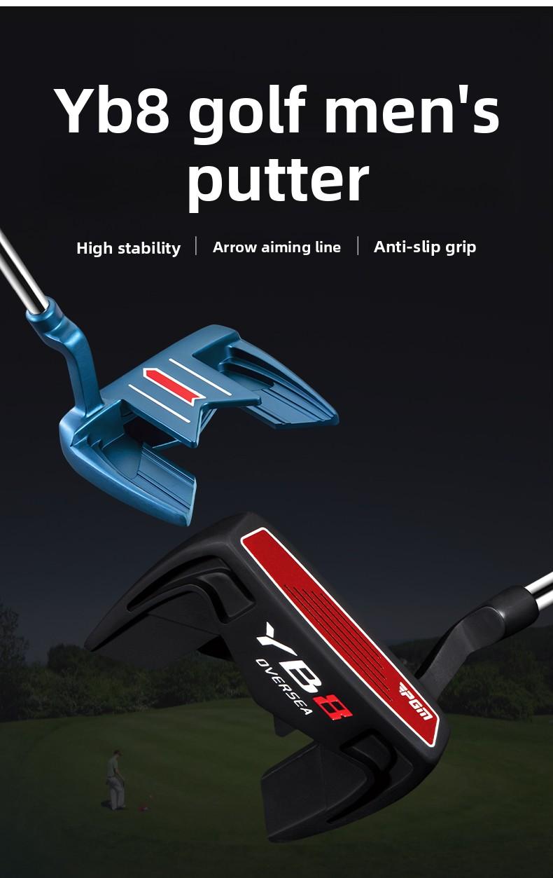Men's Golf Putter - Featuring Arrow Alignment Line, Stable Low Center of Gravity, and High Forgiveness (Single Putter)