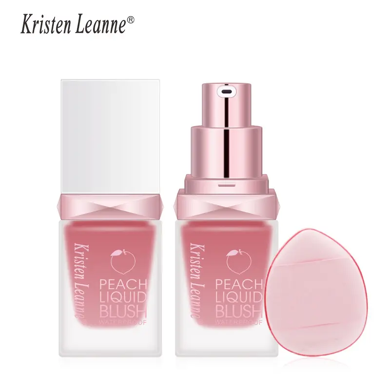Velvet Matte Liquid Blush, Silky Lightweight Makeup Cheek Tint - Buildable, Long-Lasting, Blendable for Daily Natural Flush, Cool Toned Makeup, Pink Blush, Soft Glam, Date, Cosmetic, Fair, Cool Tone Blush
