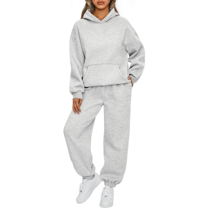 2026 New Autumn Winter Women's Two-Piece Set Casual Hoodie Loose Casual Pants Sports Suit In Stock Women's Clothing Lace Ruched Sweet Camisole Set