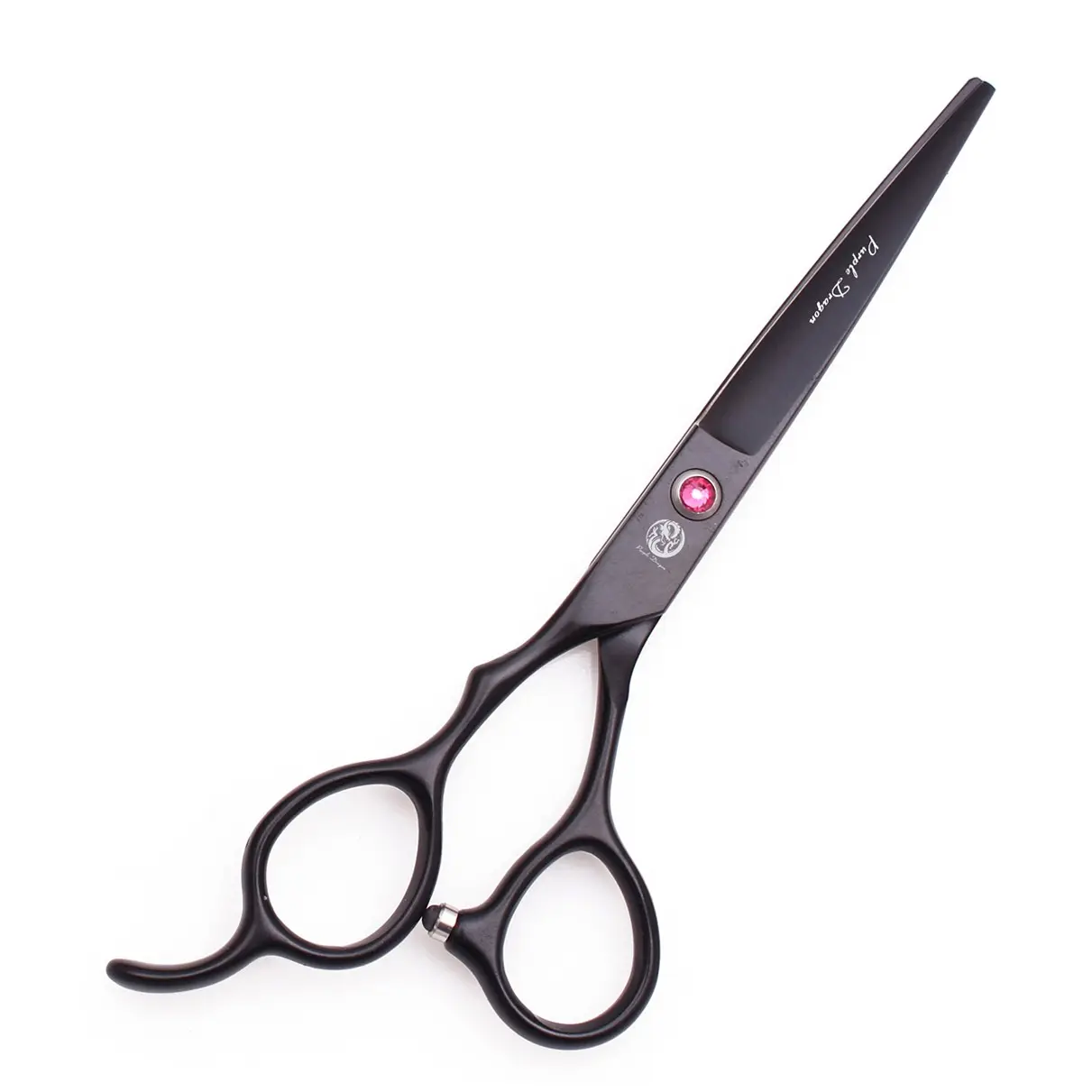 Hairdressing Scissors Left Hand Japan Stainless Professional Hair Scissors Black Hair Cutting Scissors Barber Shop Thinning Scissors Salon Tools