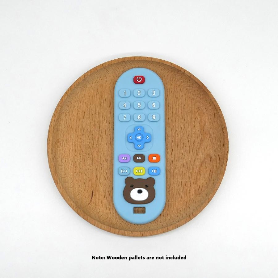 Remote-Control-Shaped Baby Teether Toy, Teether Toy for Boys and Girls, Suitable as a Gift for Boys and Girls, Sensory Teether
