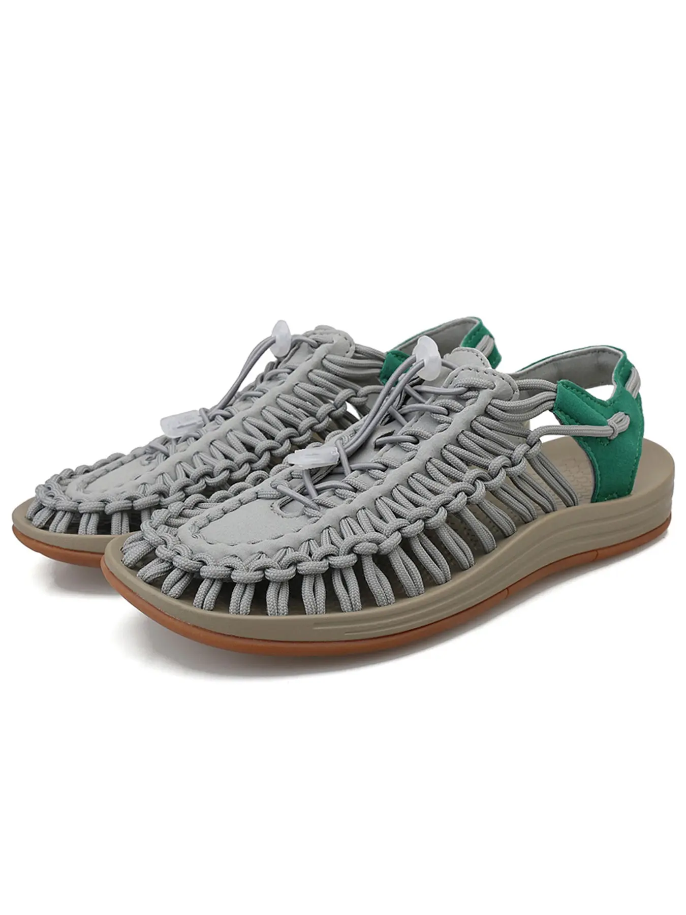 Men's Handmade Braided Sandals, Quick Dry Outdoor Hiking Water Shoes, Comfortable Breathable Fisherman Sandals, Ideal for Summer Wear