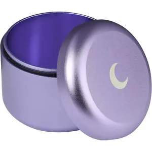 Purple Pocket Storage Case Container Smell Proof and Air Tight - Easy to Carry and Best Way to Preserve Coffee - 2.1 x 1.8”, Purple, X-Large, Modern
