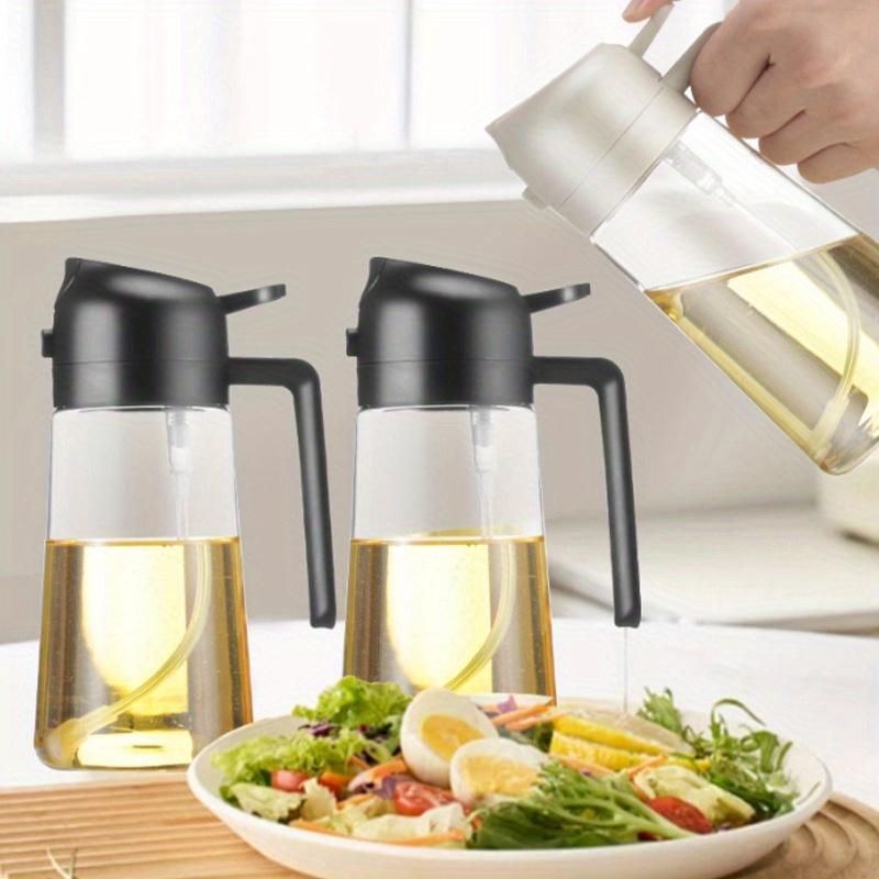 Multifunctional Oil Dispenser, Large Capacity Spray Bottle, Easy Clean, Suitable for Kitchen, Restaurant, School Cafeteria, Oil Sprayer, Cooking Oil Container
