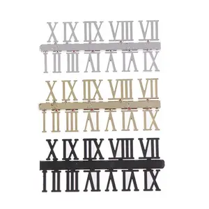 1 set Roman numeral DIY Digital Replacement Gadget Repair Clock Parts
