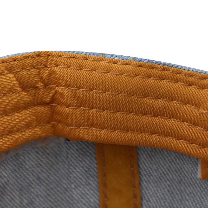 Man And Women TAKE Denim Baseball Caps Washed With Large Embroidery Denim Duckbill Caps Simple Versatile Street Outdoor Hats B60