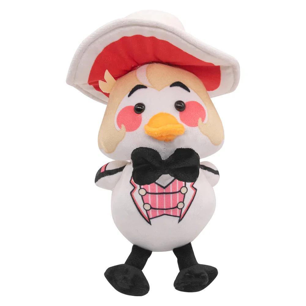 New Lucifer Duck Alastor Cosplay Hazzbin Fantasy Hotel Adam Charlie Angel Plush Mascot Costume Soft Stuffed Doll Halloween Gifts