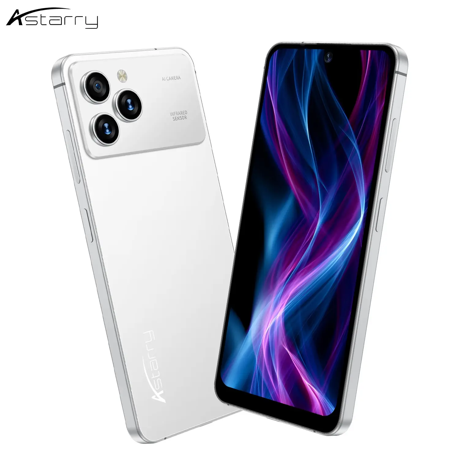 Astarry Smart Phone Spark 50 Pro, Face Recognition, Dual Sim, Mtk6762, Android 12, 4300mah Battery, Fast Charging, 7.2 Inch HD Screen, Bluetooth-compatible WiFi