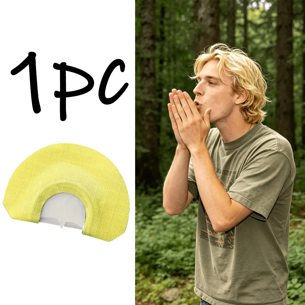 1pc whistle, with a unique curved contour blowing mouth and a neat grid surface appearance, suitable for entertainment and daily relaxation time
