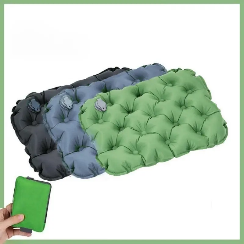 2026 New Foldable Inflatable Travel Essential Seat Cushion - Lightweight, Waterproof Practical Daily Rest Pad for Camping, Office Use
