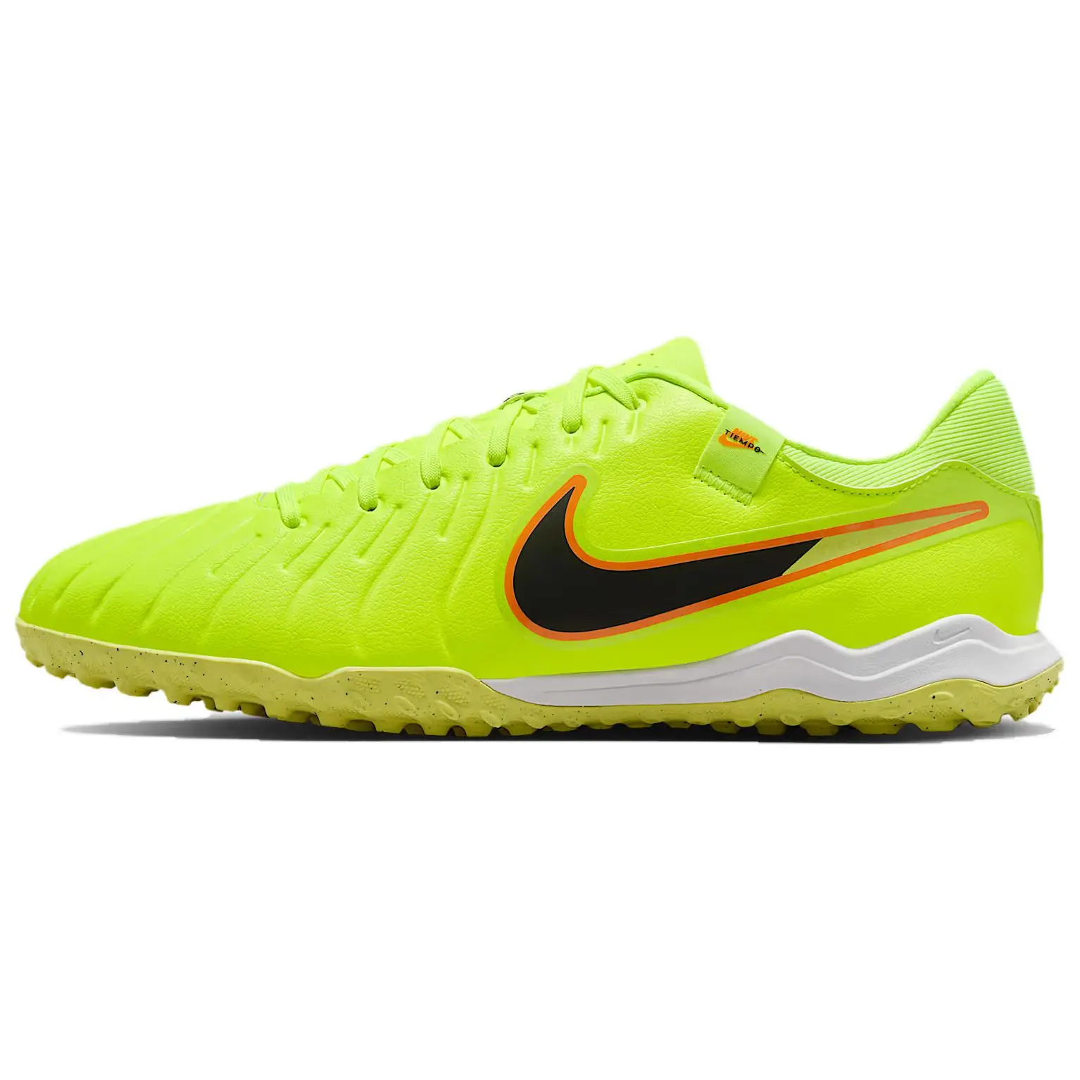 Nike Tiempo Legend 10 Academy TF Turf Football Shoes for Men with PU Upper and Natural Grass Performance Trending Shoes, House White Official Shoes to Get / Maison Mihara