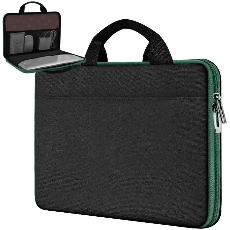 Laptop Sleeve 13-14 Inch Case Briefcase Compatible with MacBook Neo Pro 14 M5/M4/M3/M2/M1,  Models 13.3  Air/Pro, XPS 13 14,  Popular 13"-14" Notebooks,BK01GR01