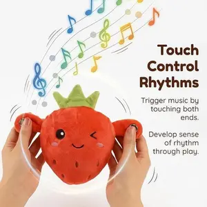 Interactive Fruit Piano Doll, Fun Body Sensor Toy, Asmr Stress Relief, Novel Interactive Music Toy, Stem Education, Sensory Game Toy