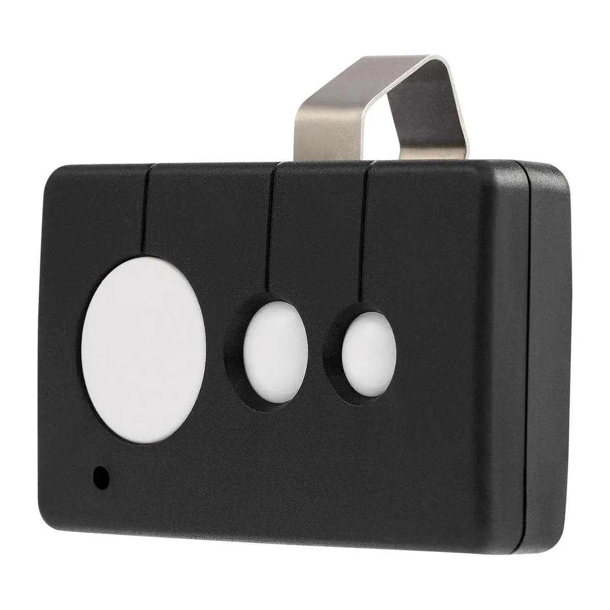 Gate Opener Remote Control, 433.92 Mhz Gate Clicker with 100' Range Visor Clip, 3 in 1 Programmable Wireless Key for Automatic Swing and Sliding Opener