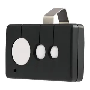 Gate Opener Remote Control, 433.92 Mhz Gate Clicker with 100' Range Visor Clip, 3 in 1 Programmable Wireless Key for Automatic Swing and Sliding Opener