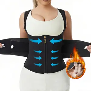 Women's Compression Shapewear Waist Trainer Belt - Waist Cincher, Ab Trimmer, Tummy Control Wrap for Postpartum Belly Support