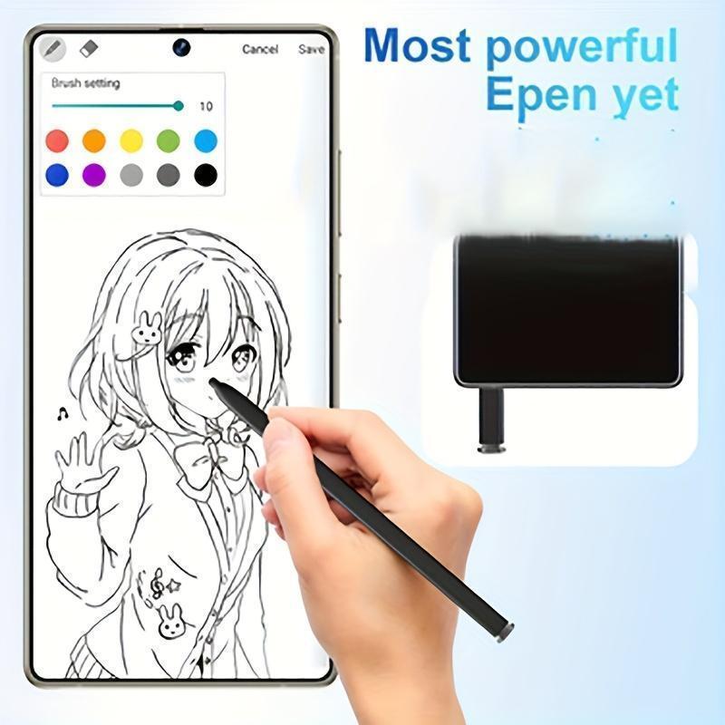 2025 New Model 25 5G Android Smart Phone, with rounded corners. Built-in stylus, srprint unlocking, high-definition ome a crger, headphones and phone case when purchasing the built-in stupporting facial recognition and fingeylus version.