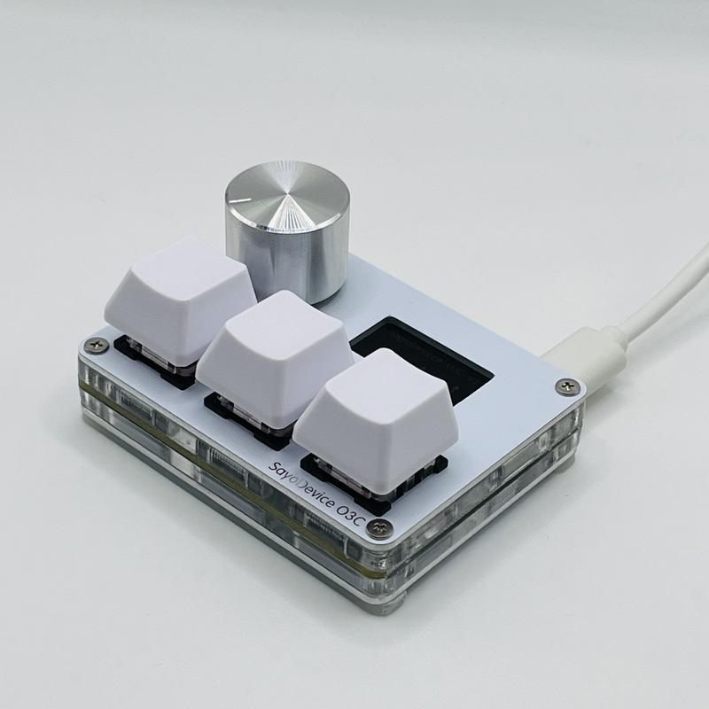 O3C SayoDevice OSU O3C Rapid Trigger Hall Switches Magnetic Pink ...