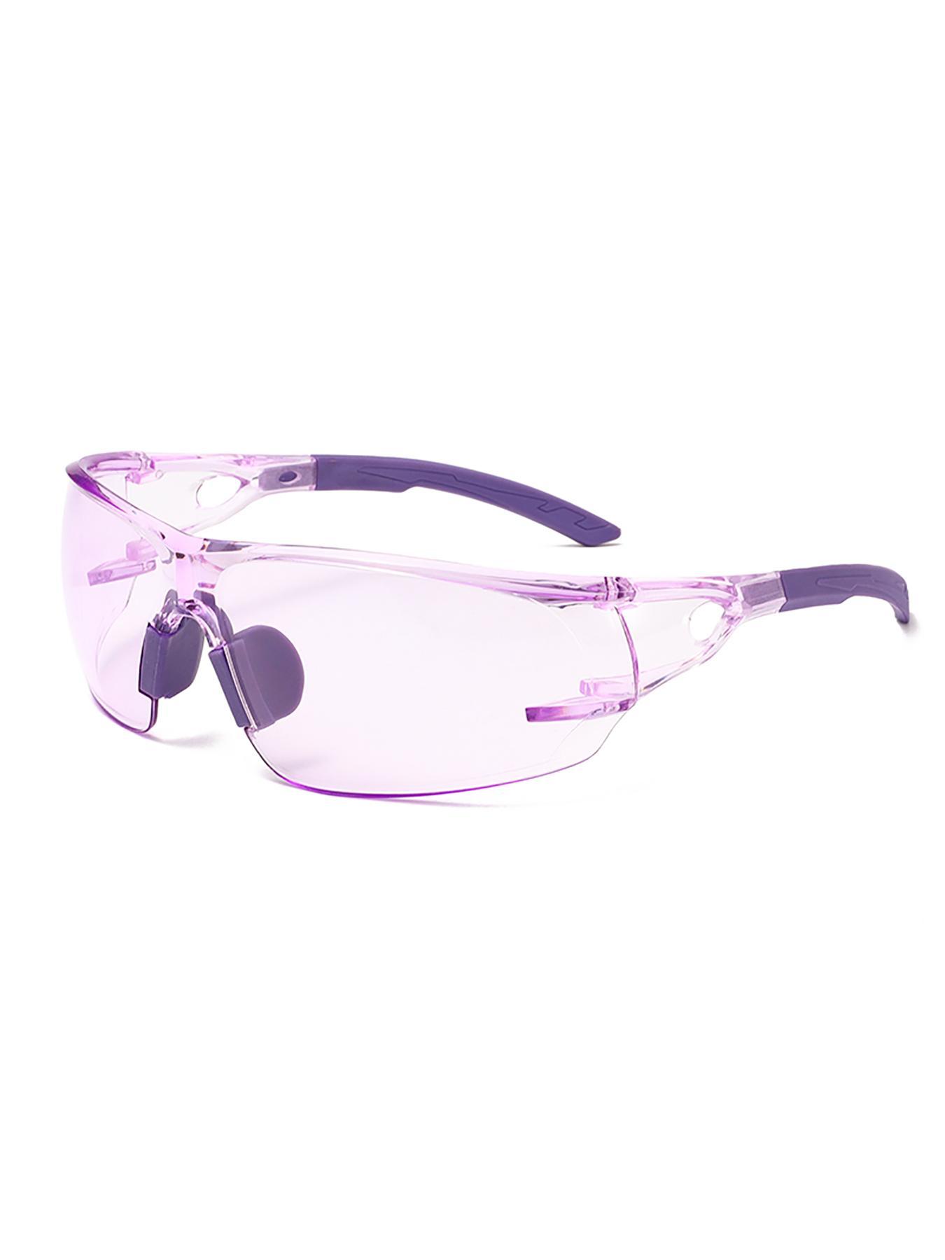 Fashion Goggles with Clear Lenses, Anti-scratch Protection Eyeglasses for Men and Women, Ideal for Daily Use and Outdoor Activities