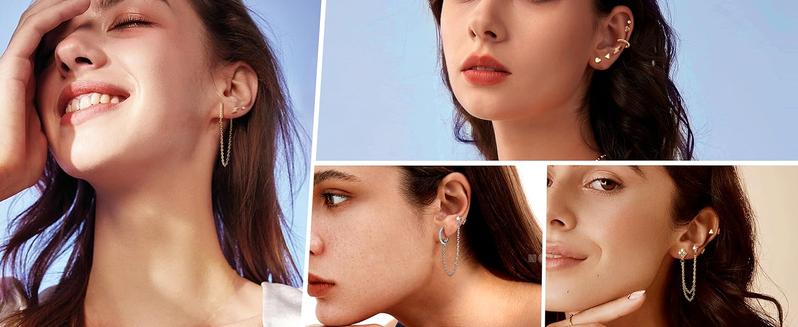 Jstyle 27PCS 14K Golden Plated Huggie Hoop Stud Earrings Set for Women | Fashion Hypoallergenic Small Dainty Dangle Chain Earrings for Multiple Piercing, Minimalist CZ Ball Mini Cartilage Stud Earrings Daily Jstyle 27PCS 14K Golden Plated Huggie Hoop Stud Earrings Set for Women | Fashion Hypoallergenic Small Dainty Dangle Chain Earrings for Multiple Piercing, Minimalist CZ Ball Mini Cartilage Stud Earrings Daily