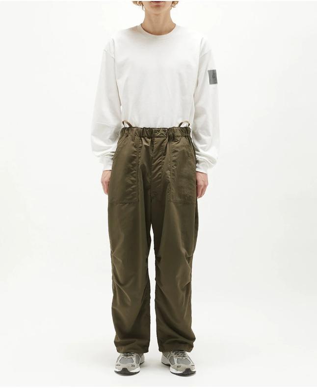 Kyn Apparel  Big Pocket Functional Tooling Pants Nylon Waterproof Loose Casual Parachute Pants