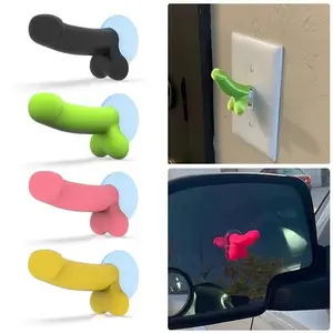 Luminous Spoof Power Control Cap Funny Sucker Dick Mini Dick Gifts Dick Prank Funny Toy