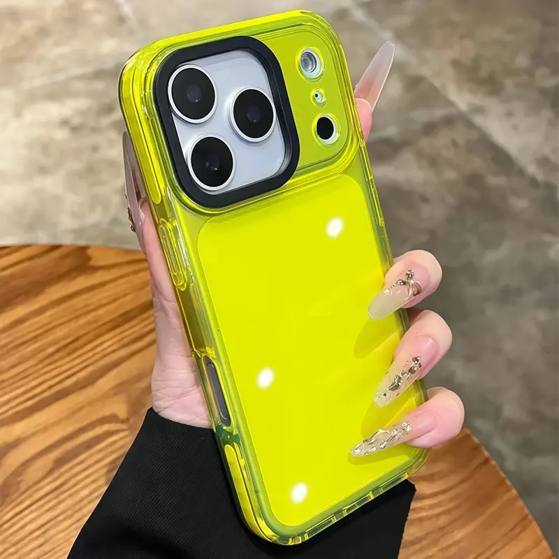 Luxury Transparent Shockproof Phone Case For iPhone 17 Air 17 16 15 14 13 12 11Pro Max Plus Clear Soft Bumper Back Cases Cover