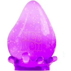 Schylling NeeDoh Dream Drop - Sensory Squeeze Toy with Dreamy Smooth Squeeze - 3" Tall - Purple (Pack of 1)