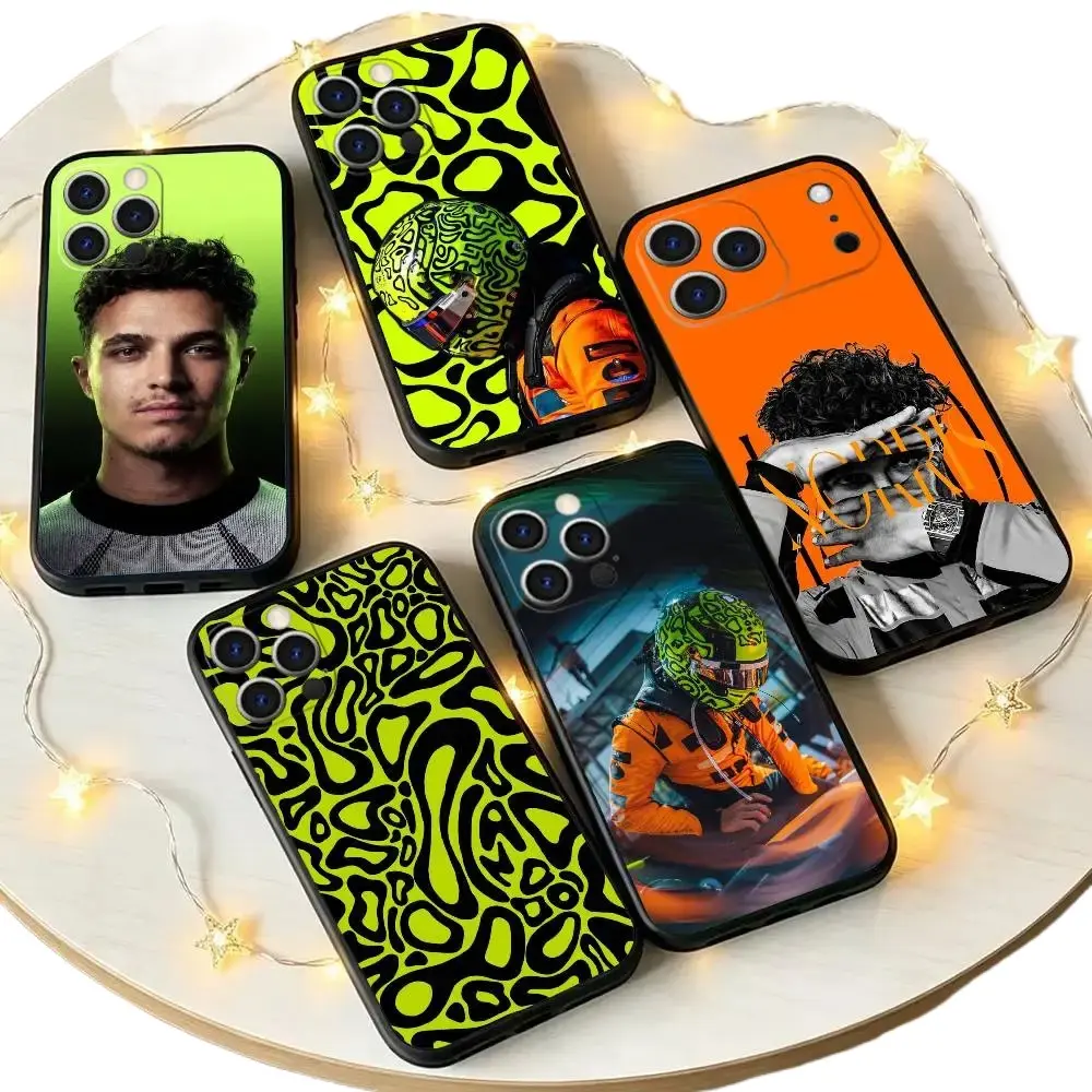 Lando Norris (LN4) Driver-Themed Phone Case – Compatible with iPhone 11–17 Pro Max/Plus and Samsung Galaxy S23–S25 Series