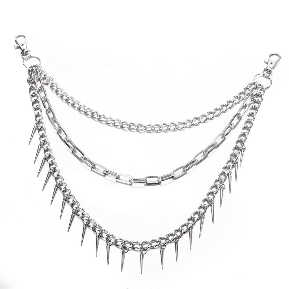 Punk Pants Chains Belt Chain for Man Women Jean Trousers Chains  Goth Jewelry Gothic Emo Scene Accessories