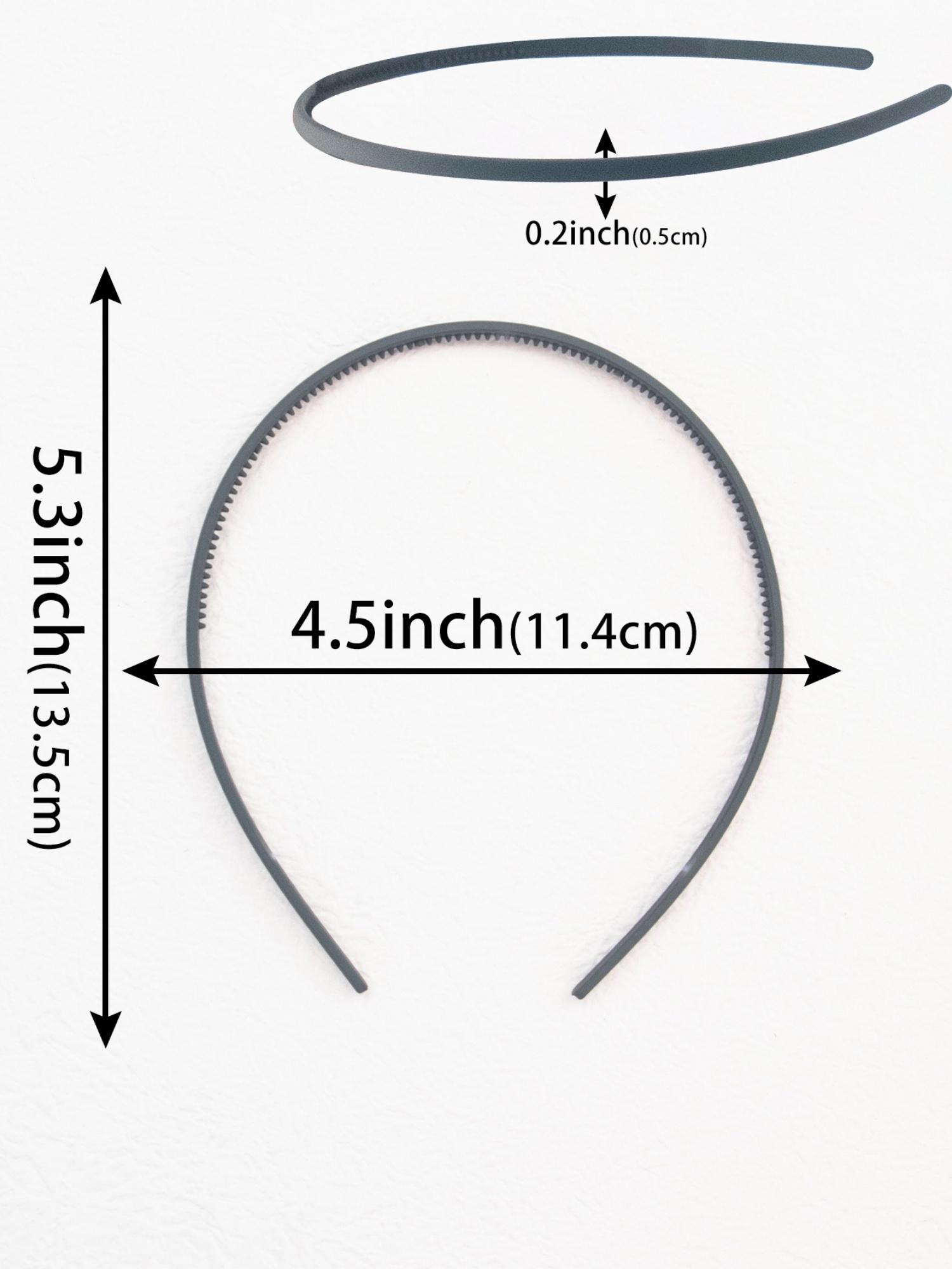 Solid Color Matte Hair Hoop, Fashionable Hair Accessories for Women & Girls, Minimalist Headwear Suitable for Thick Hair