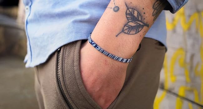 Boho Surfer Bracelets for Men and Women Crafted from Colorful Braided Strings Adjustable and Waterproof Handmade Bracelets for Summer Beach and Ethnic Hipp