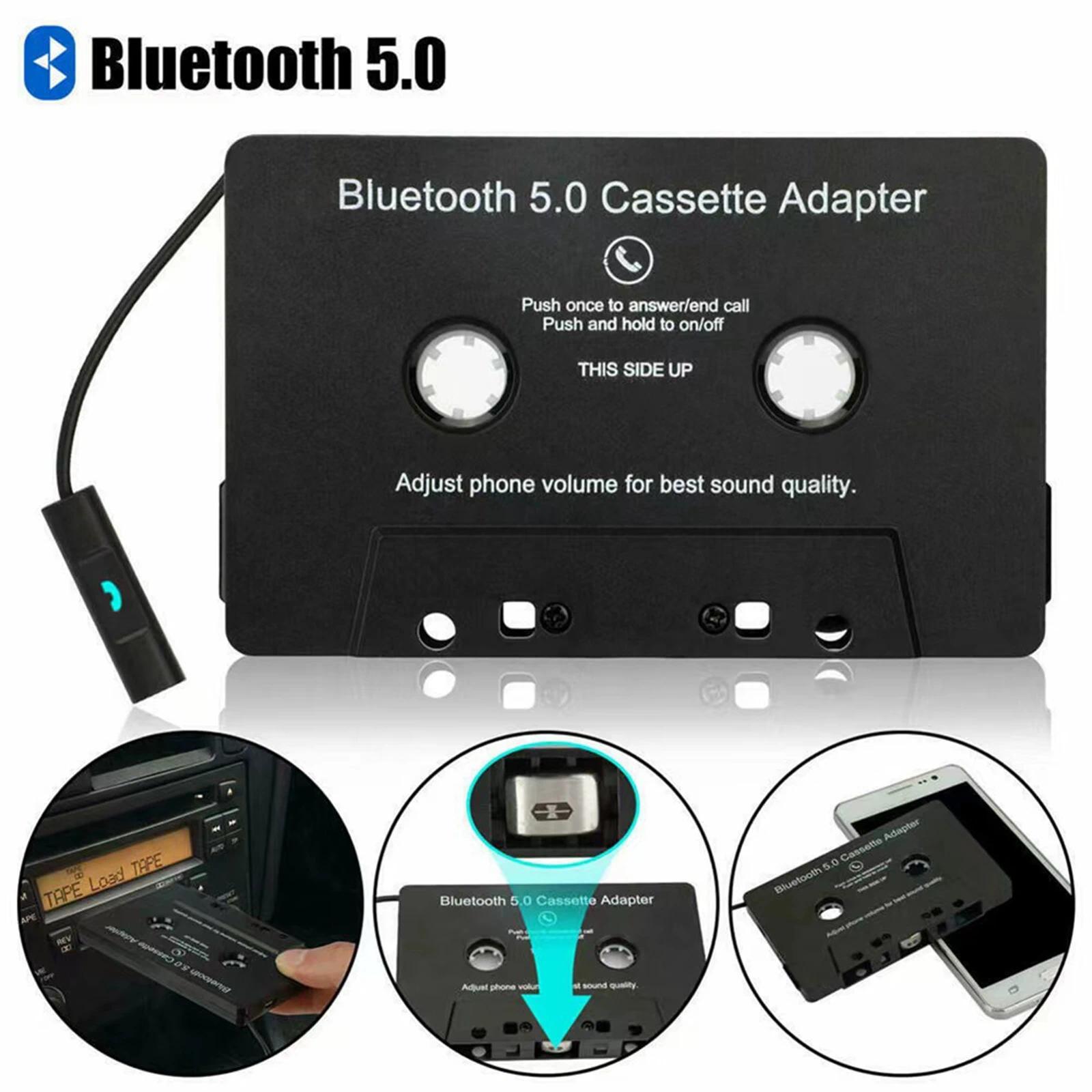 Bluetooth 5.0 Car Audio Stereo Cassette Vehicle Bluetooth Tape Cassette Player Car MP3 Handsfree Phonebook For Iphone