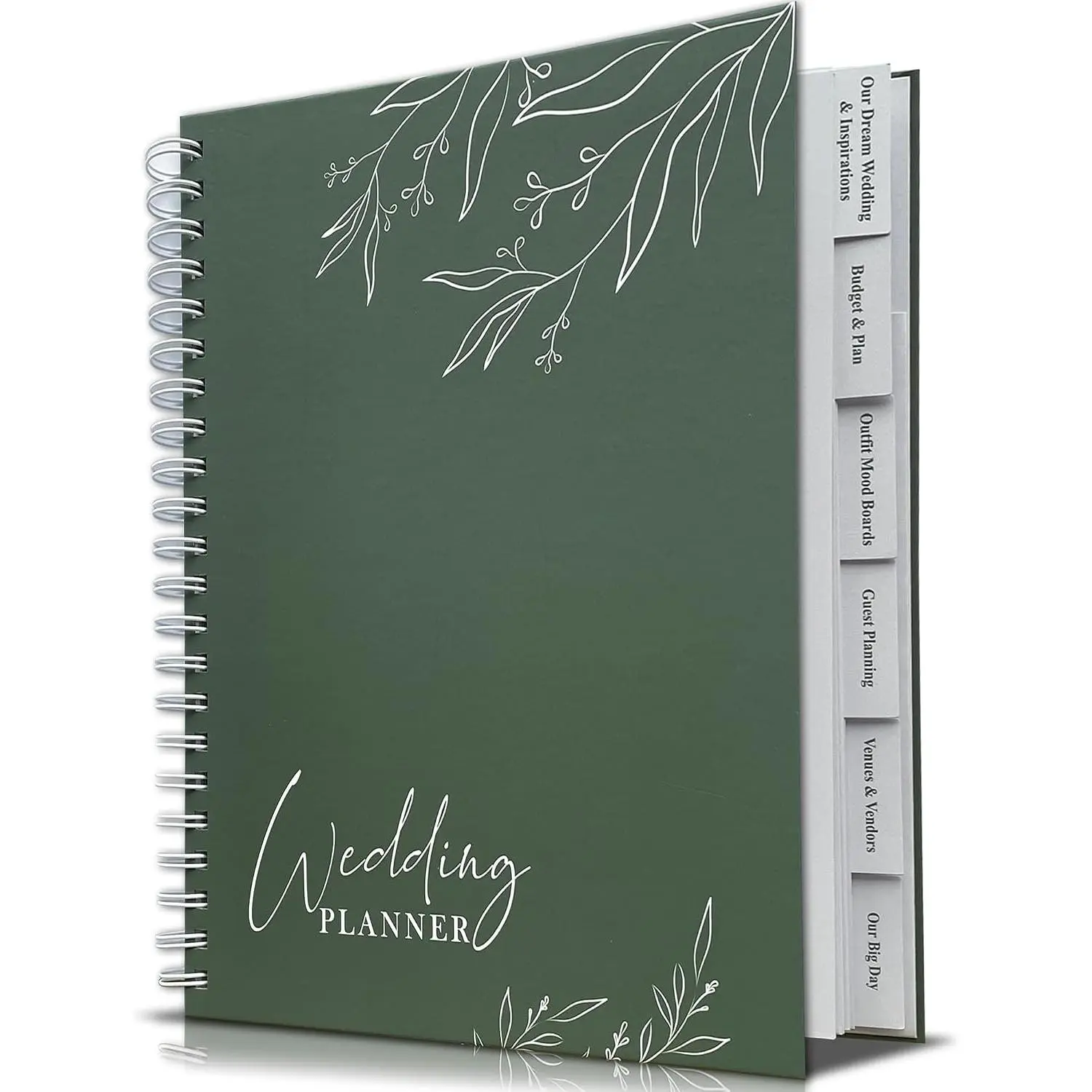 Wedding Planner Book and Organizer, Wedding Planner for Bride Gifts, Bridal Planning Binder, Engagement Gifts for Couples