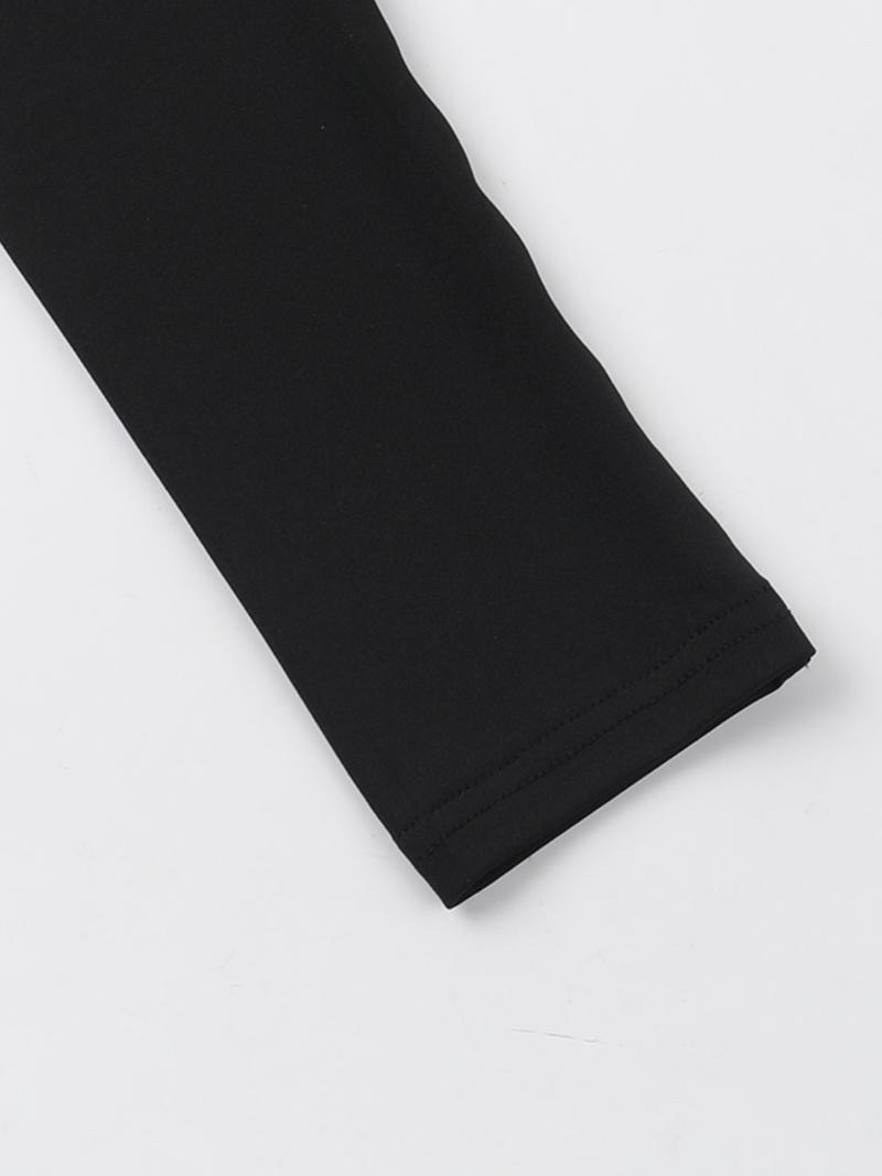 Women's Solid Long Sleeve Bodycon Dress, Casual Fashion Mini Dress for Daily Outdoor Wear, Ladies Clothes for All Seasons