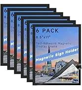 50 Pack No Holes Sheet Protectors 8.5 x 11 Inch Letter Size Page Protectors for Documents, Prints, Top Loading Heavyweight Clear View Plastic Sleeves for Papers, Artworks, Photos