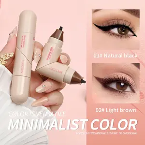 Shedoes Eye Liner Stamp Pen, &, Winged Eyeliner Stamp, Waterproof, Sweat-Resistant, Smudge-Proof, Easy Application, Ideal for Beginners, Quick Makeup Fix