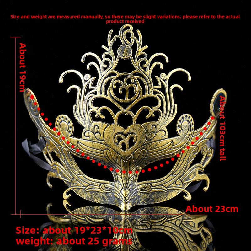 New Arrival Vintage Style Plastic  for Men, Trendy Party Decor & Masquerade Costume Prop domino