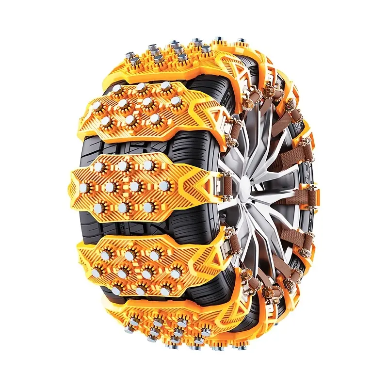 Car Tire Safety Anti-Slip Chains Universal for Sedans and Off-Road Vehicles Thickened and Widened Ice Breaking Anti-Slip Chains Your Family's Safety Guardian