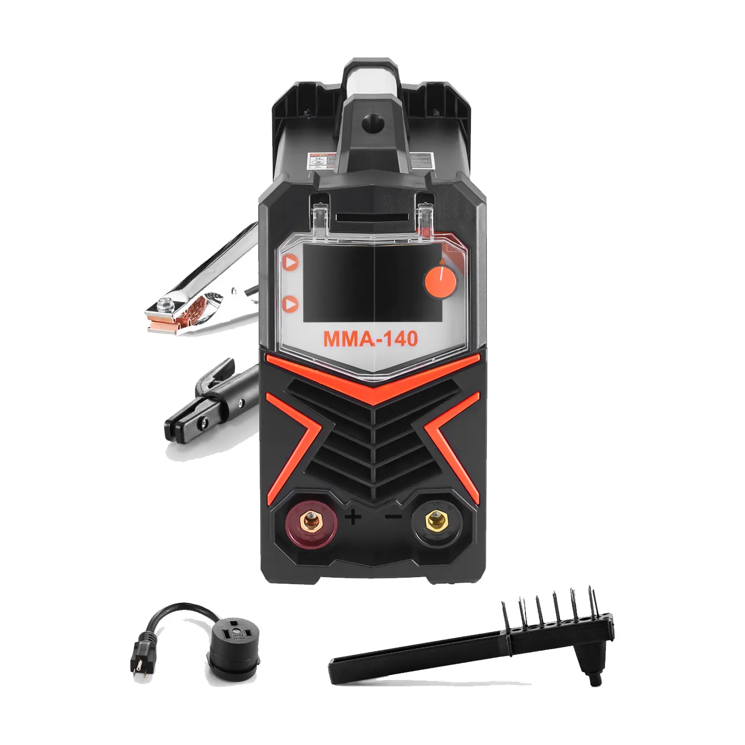 MMA Welder, 140A 4-in-1 Welding Machine - MMA (Stick)/DC Pulse MMA/DC Pulse TIG/Lift TIG, 110 & 220V Dual Voltage Electric Welder with LED Display, Synergic Control, IGBT Inverter Hot Start