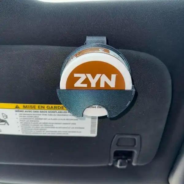 Dip Can Holder for Car Visor - Universal Clip-On Black Organizer, Compact & Durable Holder for Round Cans,Essential Accessory for Zyn Pouches, Perfect for Cars, Trucks, and SUVs, nicotine pouch Dip Can Holder for Car Visor - Universal Clip-On Black Organizer, Compact & Durable Holder for Round Cans,Essential Accessory for Zyn Pouches, Perfect for Cars, Trucks, and SUVs, nicotine pouch