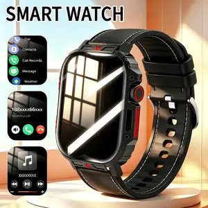 2026 new smartwatch, supports Bluetooth wireless calling, seamless Bluetooth connection, one-touch music control; customizable watch face and wallpaper, compatible with iPhone and Android, suitable for both parents, an excellent choice for holiday gifts