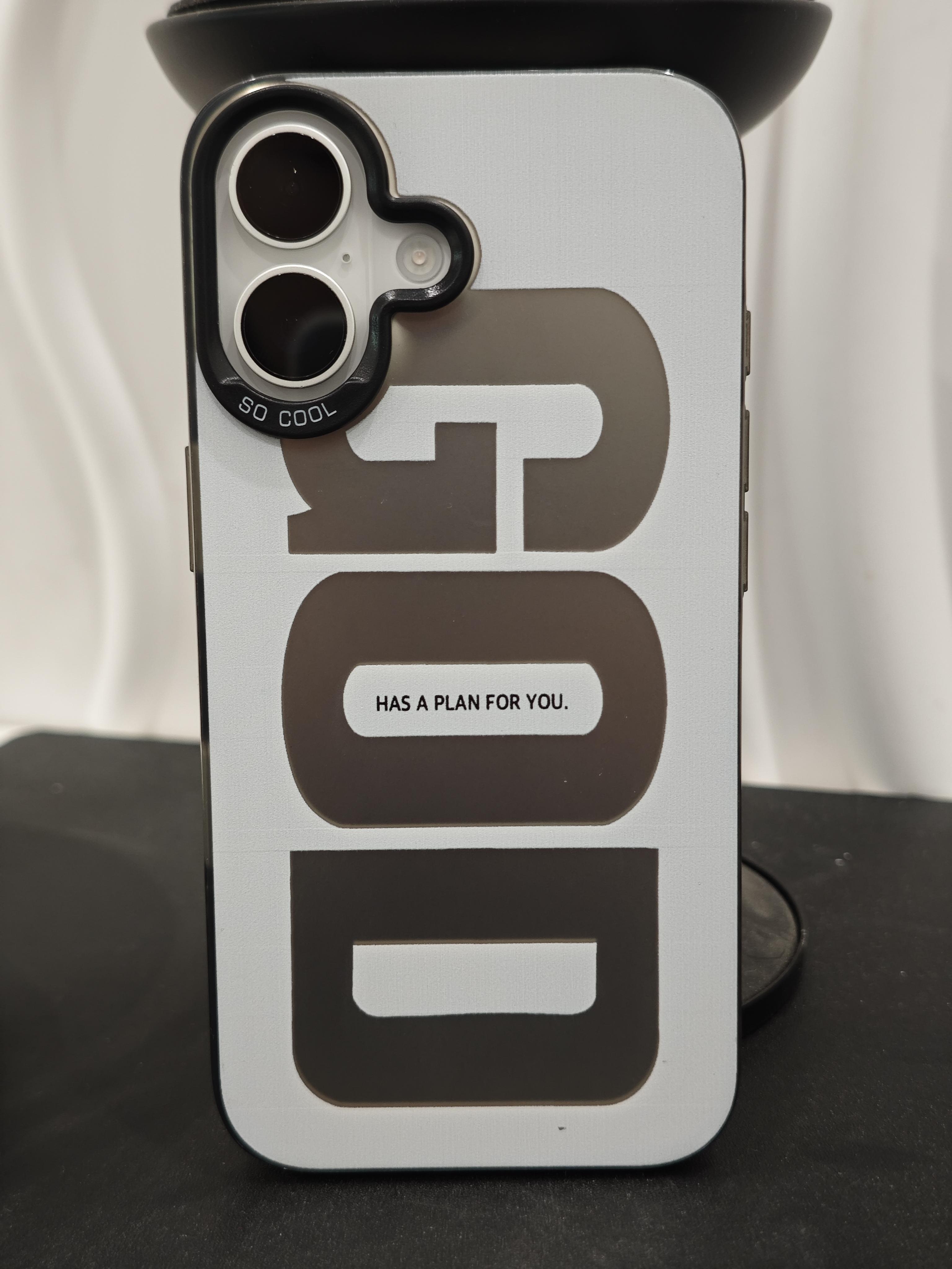 GOD Pattern Fashion TPU Laser Craft Phone Case for iPhone 17 16 15 14 13 12 11 Samsung Galaxy S25 S24 S23 S22 Anti-Drop Protection