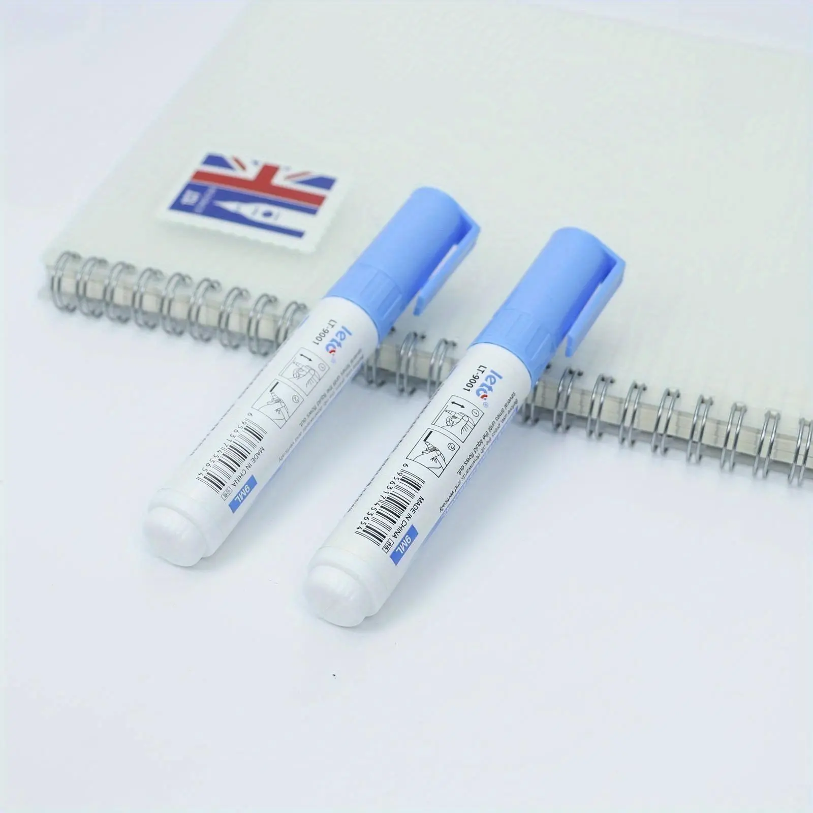 2/4 Pack Thermal Paper Privacy Eraser Pen, Tip No Trace Ink Remover, Blotter Tool for Shipping Labels, Bank Cards, Phone Bills