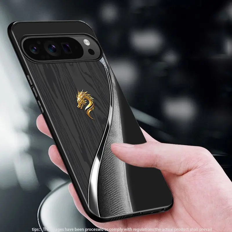 Dragon Travels the World for Google Pixel 7 Pro/Pixel 8 Pro/Pixel 9/Pixel 10/Pixel 10A/Pixel 10 Pro Hard Case Cover Casing, Protective Shell Cover, Glass tempered shockproof cover Protective Phone Case, Shockproof Protective Covers