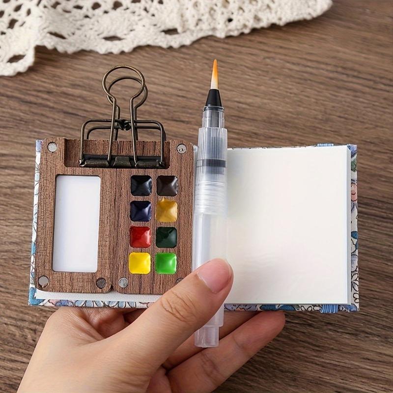 Mini watercolor palette set gift for artists