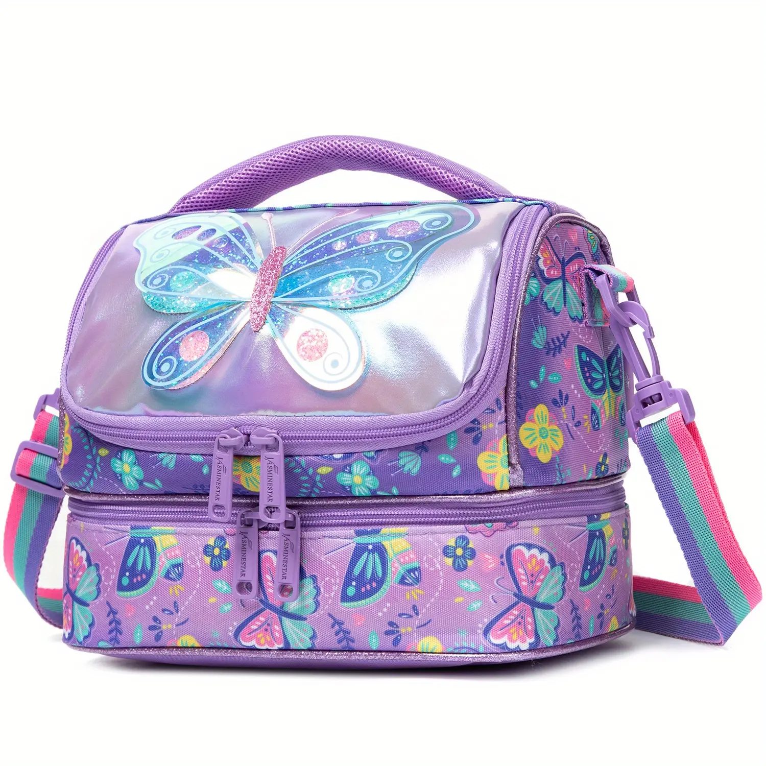 ' Lunch Bag 7. 9 INCH Bento Box Bag Picnic Crossbody Bag Snack Carry Bag Non-Food Contact Suitable for School Days Picnics Family Outings Back to School Gift, Thanksgiving And Christmas Gift for, Non-Food Contact