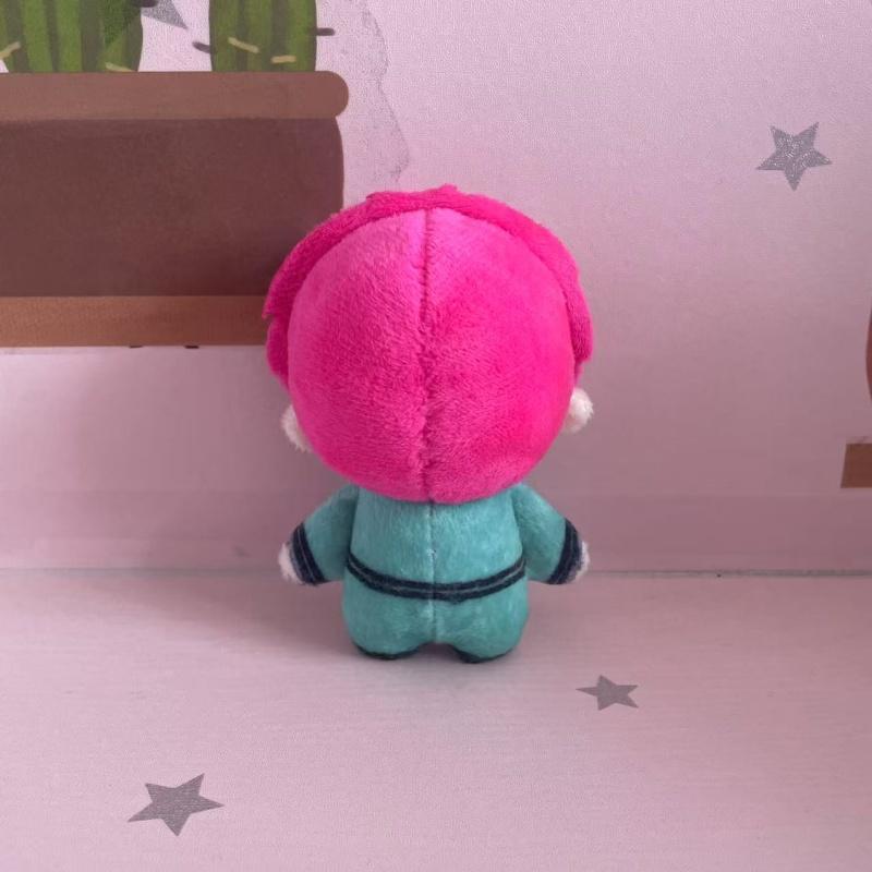 Mini Plush Doll Pendant 10cm Plushies The Disastrous Life of Saiki K Plush Toys Saiki Kusuo Cosplay Cute Soft Stuffed Gift