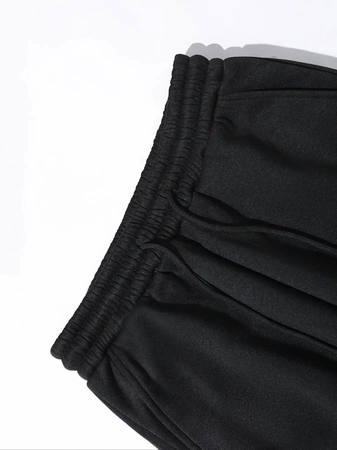 Men's Trendy Graffiti-Inspired Tracksuit Set: "SWD" Printed Hoodie & Sweatpants, Perfect for Streetwear Fans and Casual Urban Style